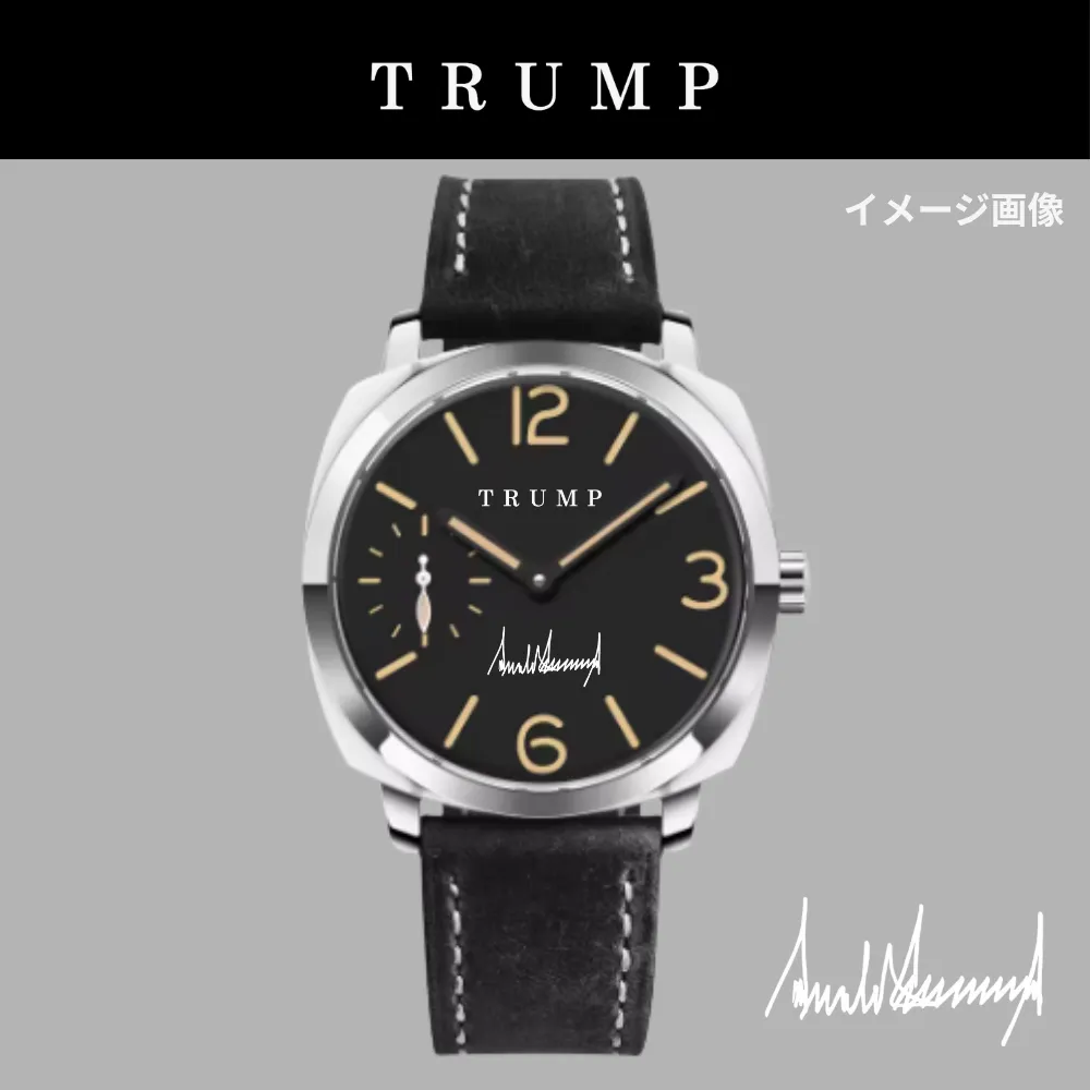 オリジナルデザイン腕時計 [TRPW-009] ブラック/ブラック