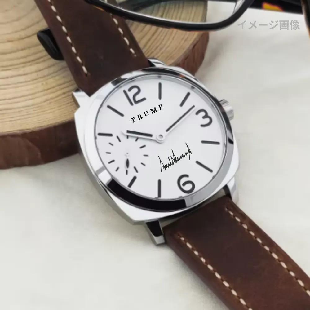 オリジナルデザイン腕時計 [TRPW-011] アーミーグリーン/ブラウン - 画像 (3)