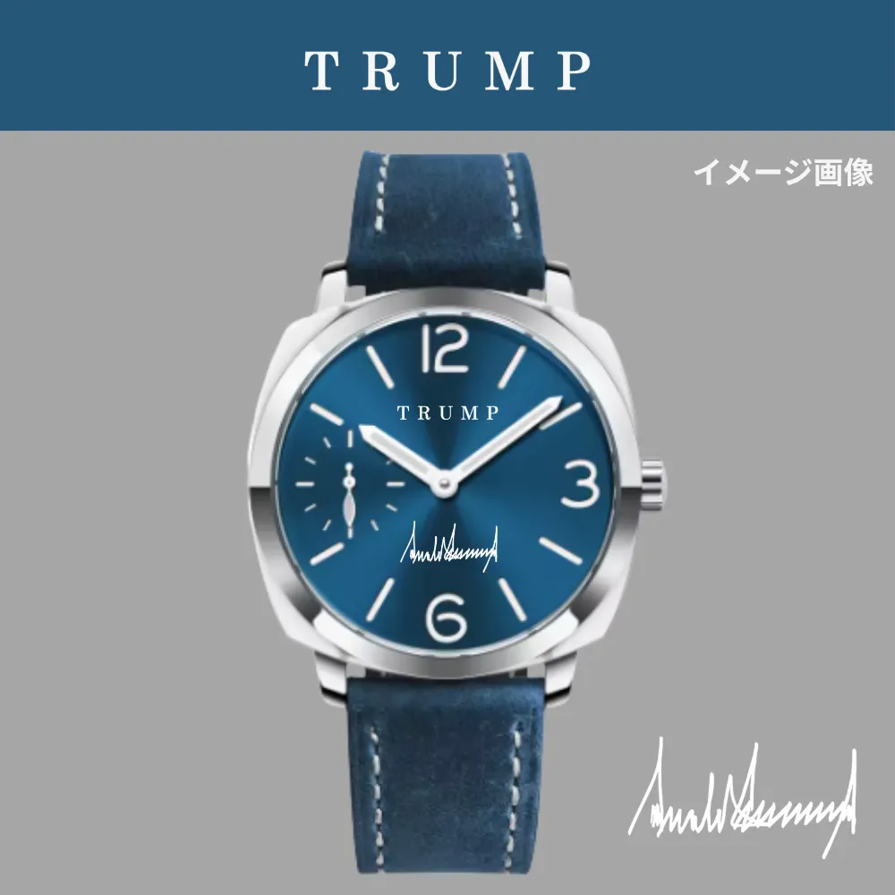 オリジナルデザイン腕時計 [TRPW-012] ブルーフェイス/ブルー