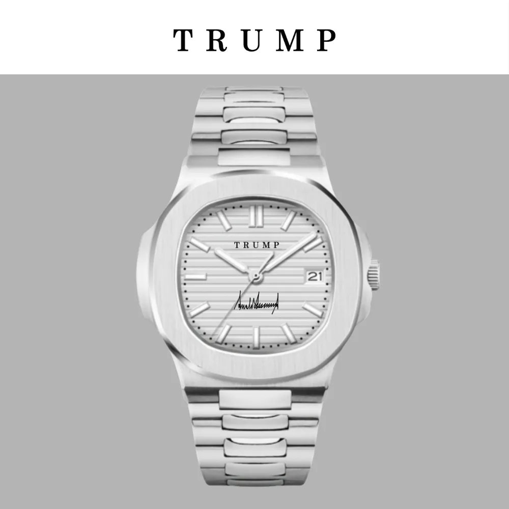 オリジナルデザイン腕時計 [TRPW-015] ホワイトフェイス/シルバー