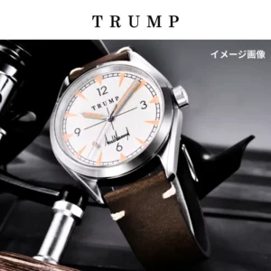 オリジナルデザイン腕時計 [TRPW-021] ホワイトフェイス/レザーバンド