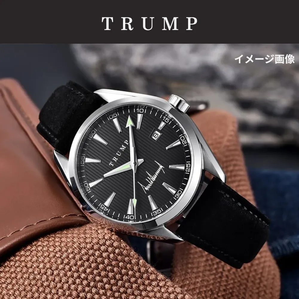 オリジナルデザイン腕時計 [TRPW-022] ブラックフェイス