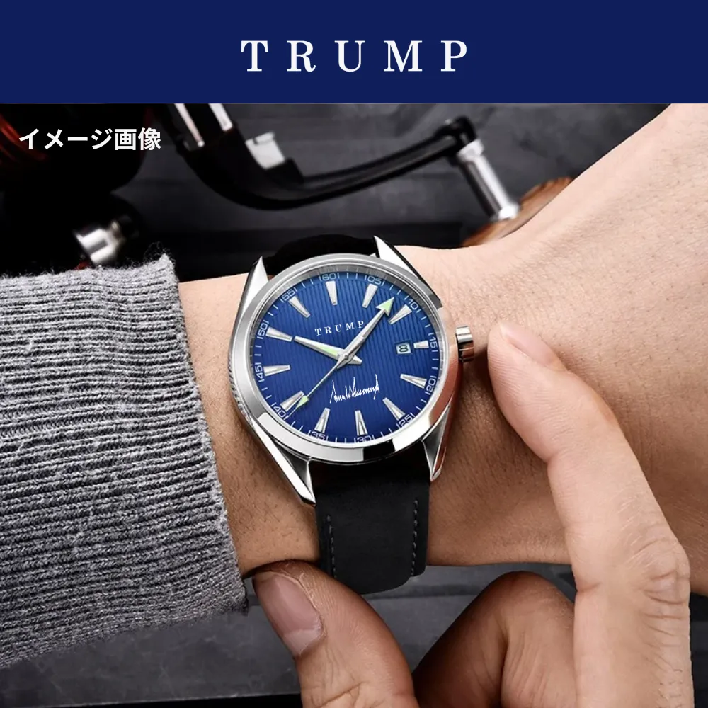 オリジナルデザイン腕時計 [TRPW-023] ブルーフェイス - 画像 (2)