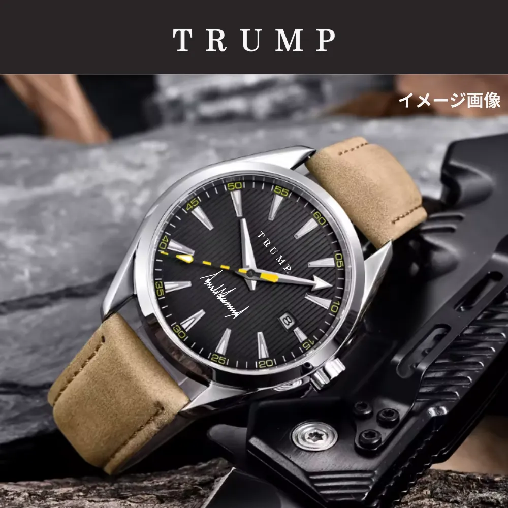 オリジナルデザイン腕時計 [TRPW-024] ブラックフェイス