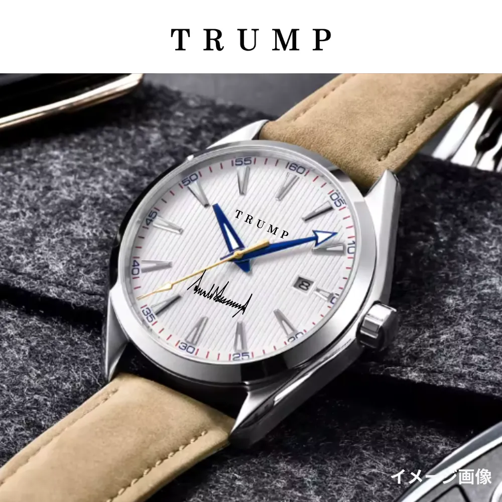 オリジナルデザイン腕時計 [TRPW-025] ホワイトフェイス