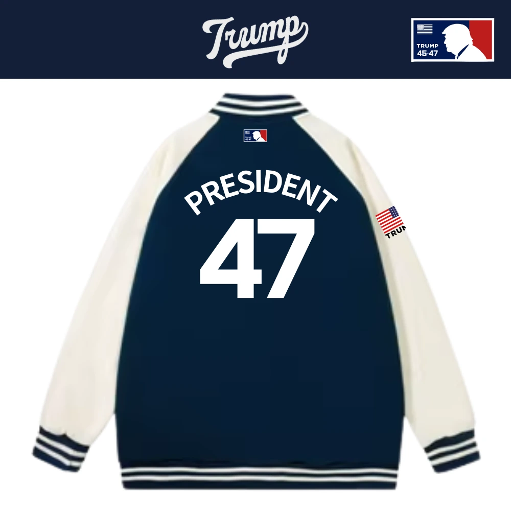 [Team TRUMP]スタジャンタイプスナップジャケット[ネイビー][WHHJ-02] - 画像 (2)