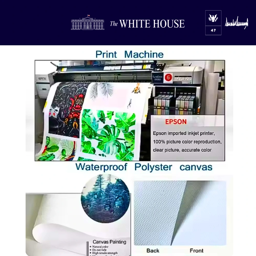 [2025 Jackのバースデー返礼品] 2026 トランプ大統領アートカレンダー[縦型](9) - 画像 (2)