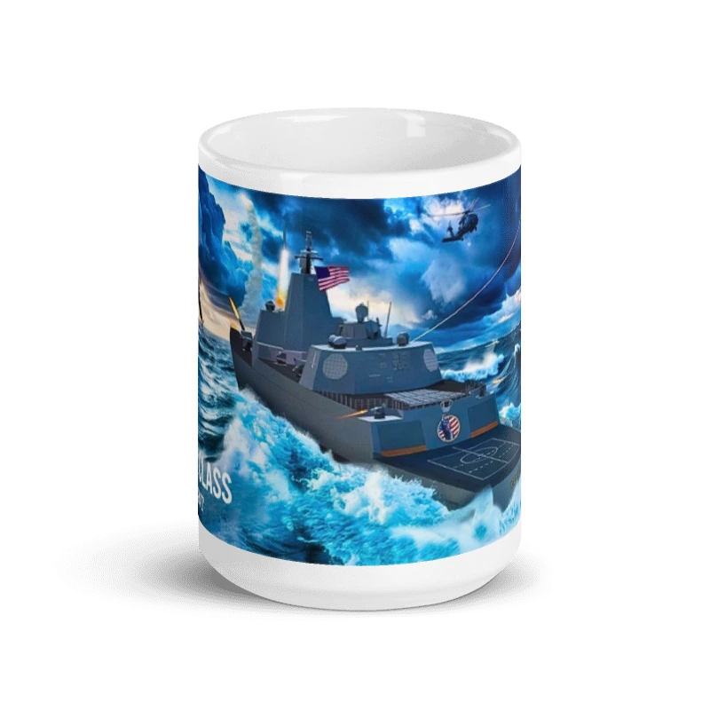 [TRUMP CLASS]トランプ級戦艦ロゴマグカップ[15オンス][TCMG-01] - 画像 (2)