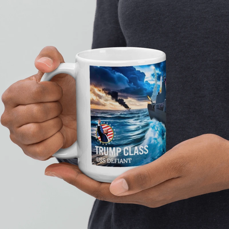 [TRUMP CLASS]トランプ級戦艦ロゴマグカップ[15オンス][TCMG-01] - 画像 (5)