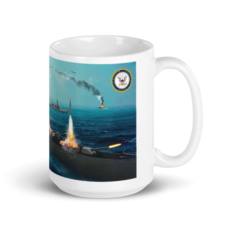 [TRUMP CLASS]トランプ級戦艦ロゴマグカップ[15オンス][TCMG-02]