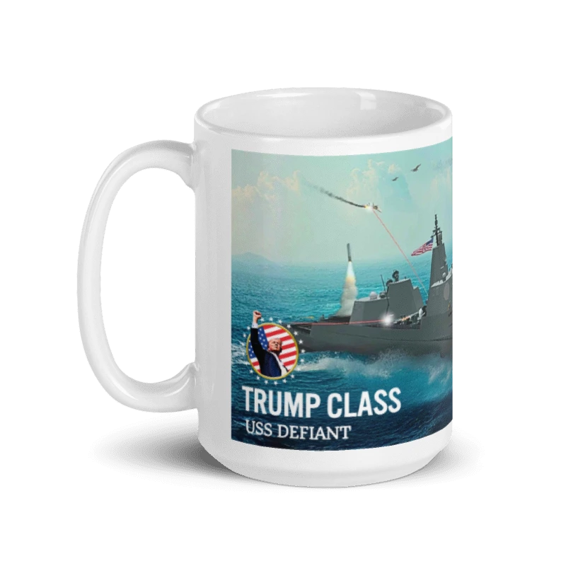 [TRUMP CLASS]トランプ級戦艦ロゴマグカップ[15オンス][TCMG-02] - 画像 (3)