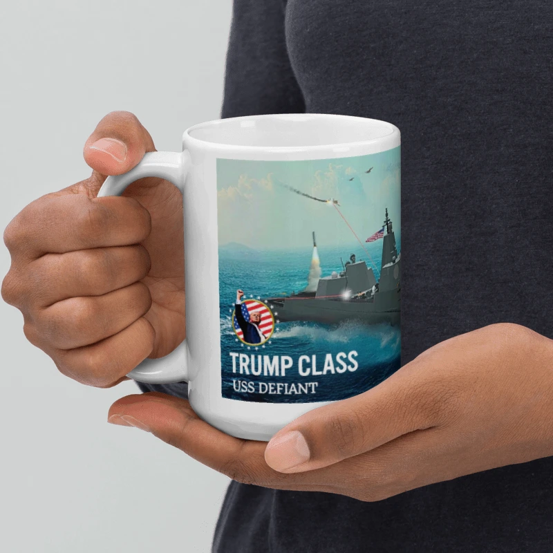 [TRUMP CLASS]トランプ級戦艦ロゴマグカップ[15オンス][TCMG-02] - 画像 (5)