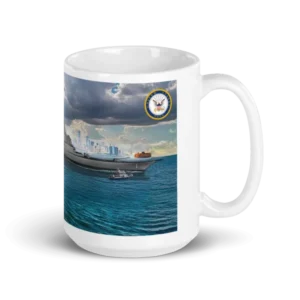 [TRUMP CLASS]トランプ級戦艦ロゴマグカップ[15オンス][TCMG-03]