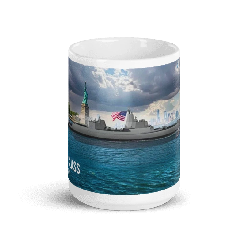 [TRUMP CLASS]トランプ級戦艦ロゴマグカップ[15オンス][TCMG-03] - 画像 (2)