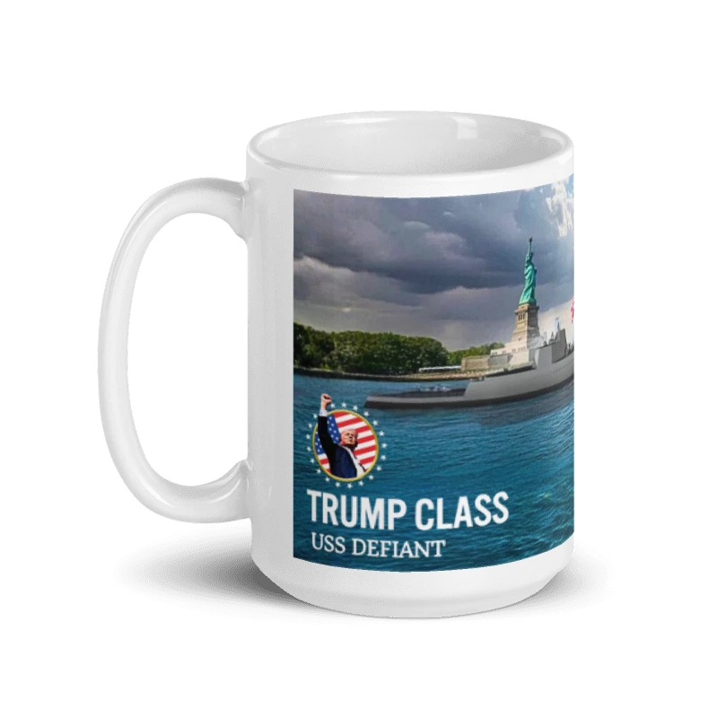 [TRUMP CLASS]トランプ級戦艦ロゴマグカップ[15オンス][TCMG-03] - 画像 (3)