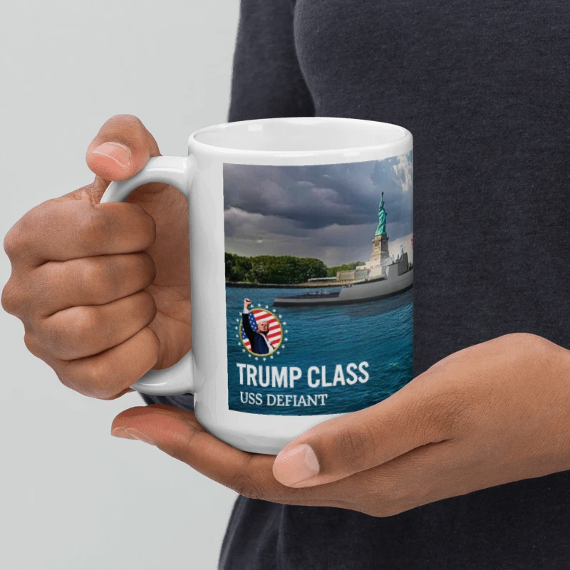 [TRUMP CLASS]トランプ級戦艦ロゴマグカップ[15オンス][TCMG-03] - 画像 (5)
