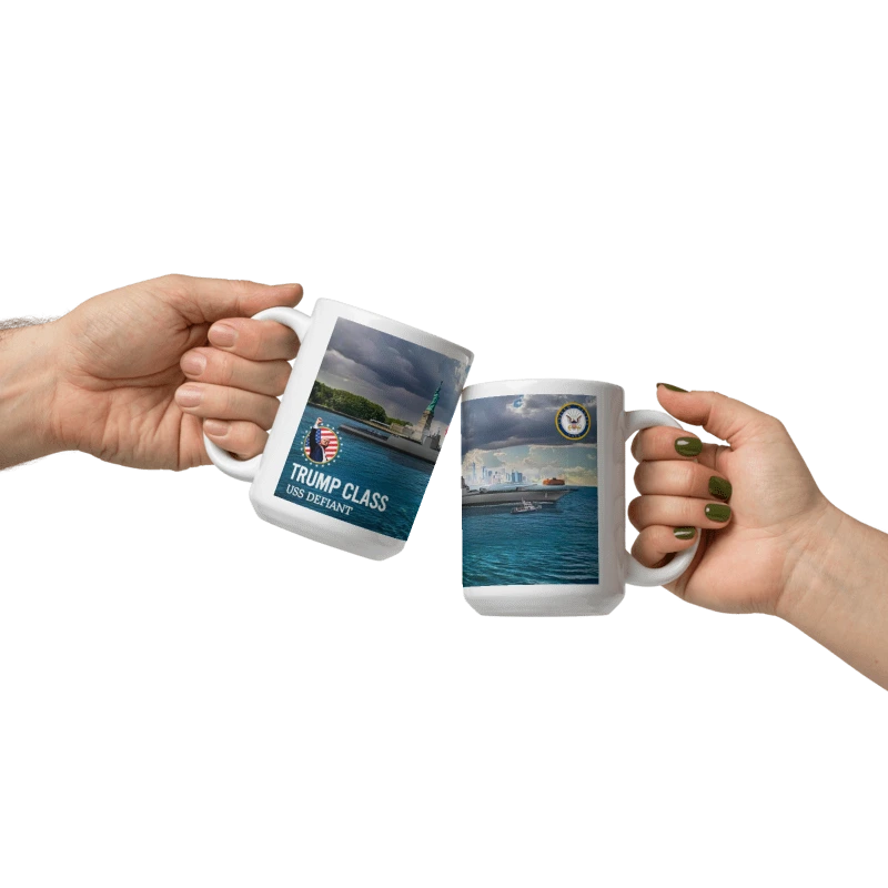 [TRUMP CLASS]トランプ級戦艦ロゴマグカップ[15オンス][TCMG-03] - 画像 (6)