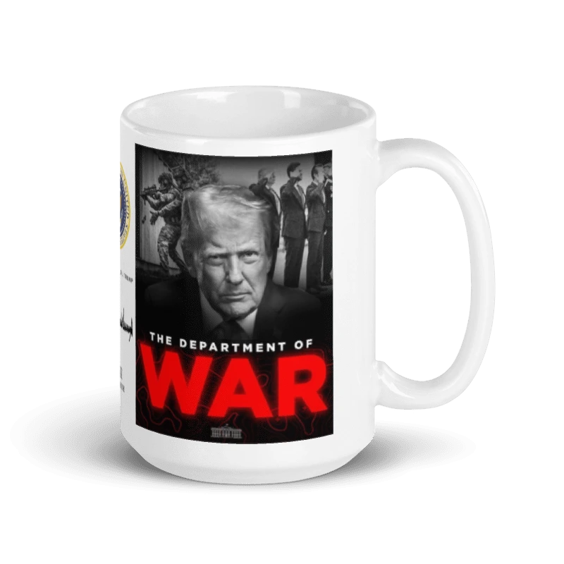 [TRUMP CLASS]米国戦争省ロゴマグカップ[15オンス][TCMG-04]