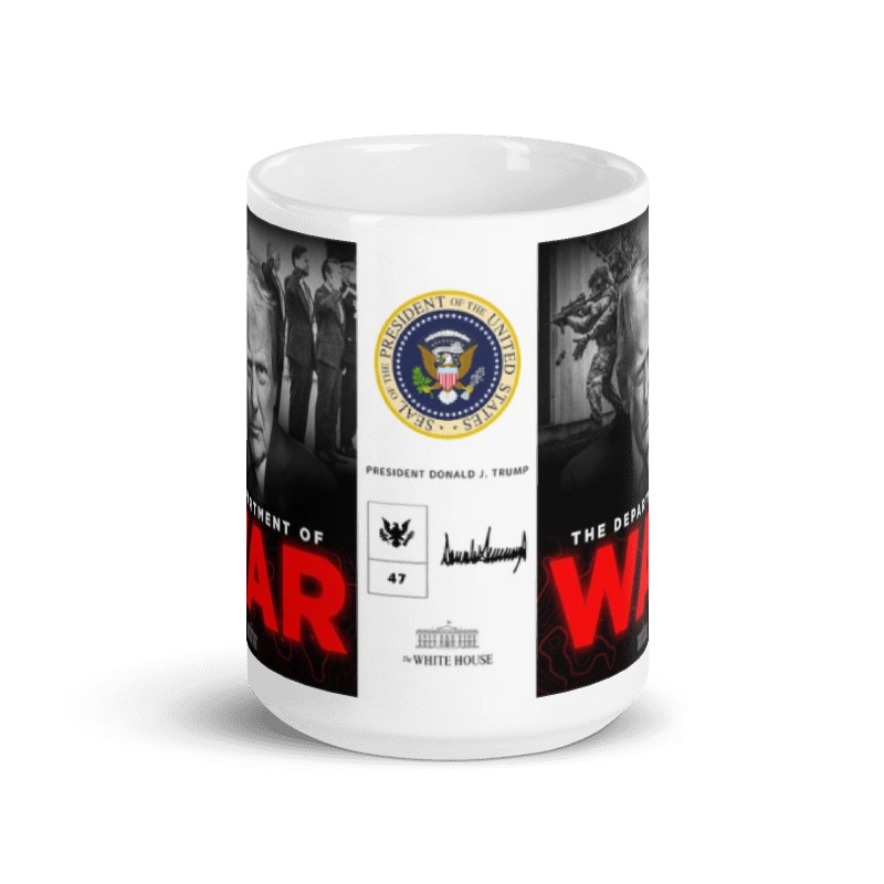 [TRUMP CLASS]米国戦争省ロゴマグカップ[15オンス][TCMG-04] - 画像 (2)