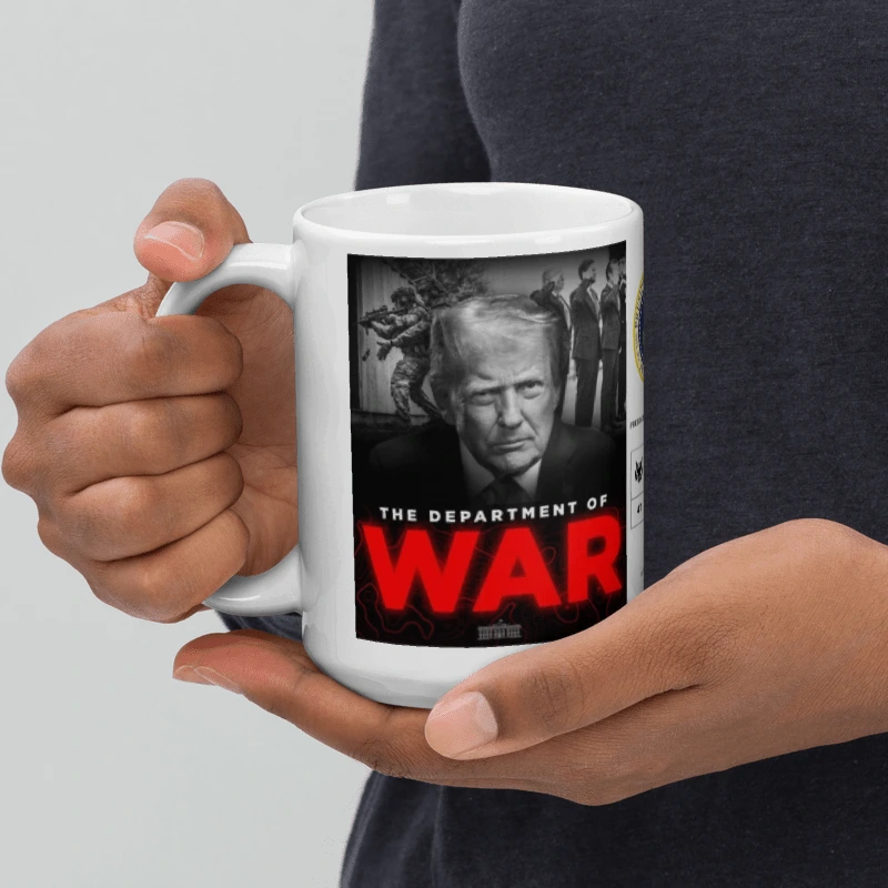 [TRUMP CLASS]米国戦争省ロゴマグカップ[15オンス][TCMG-04] - 画像 (5)