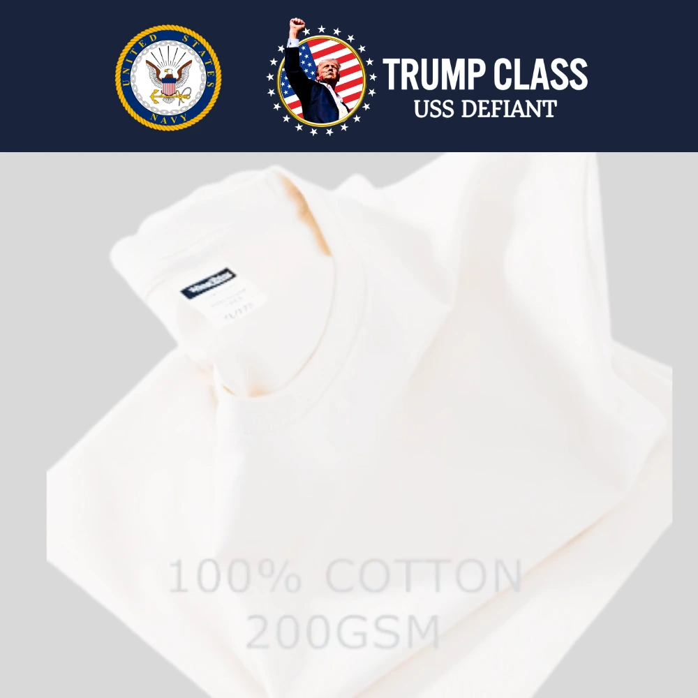[TRUMP CLASS]トランプ級戦艦ロゴTシャツ(1)[ネイビー][TCTE-01] - 画像 (3)