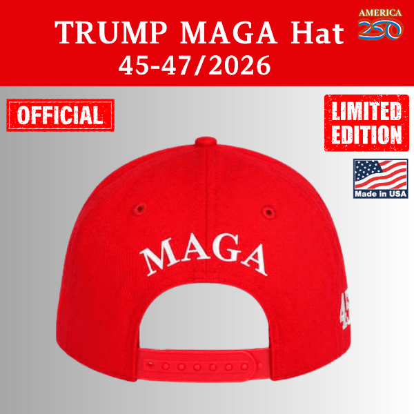 【米国発送】TRUMP公式 MAGA ハット[TRUMP][赤][TRHT-01] - 画像 (4)