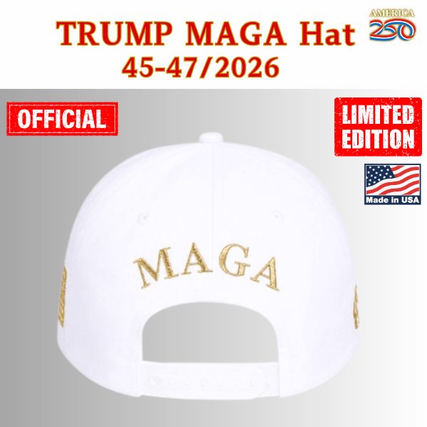 【米国発送】TRUMP公式 MAGA ハット[TRUMP][白][TRHT-01] - 画像 (4)