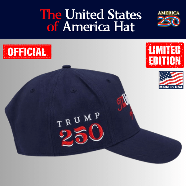 【米国発送】TRUMP公式 MAGA ハット[The United States of America][ネイビー][USHT-01] - 画像 (2)
