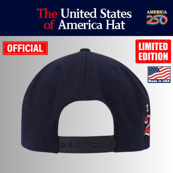 【米国発送】TRUMP公式 MAGA ハット[The United States of America][ネイビー][USHT-01] - 画像 (3)