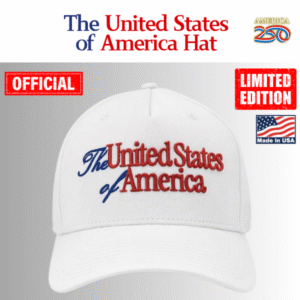 【米国発送】TRUMP公式 MAGA ハット[The United States of America][白][USHT-01]