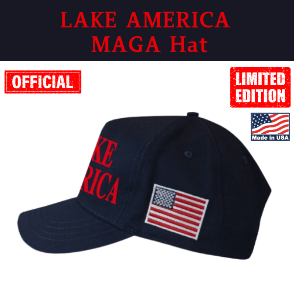 【米国発送】TRUMP公式 MAGA ハット[LAKE AMERICA][ネイビー][LAHT-01] - 画像 (2)